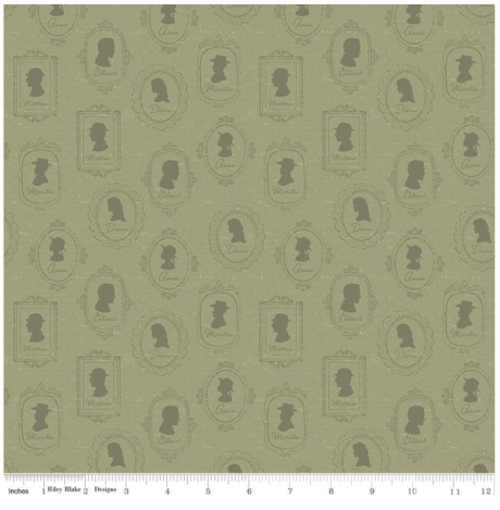 Anne of Green Gables - Silhouettes - Green